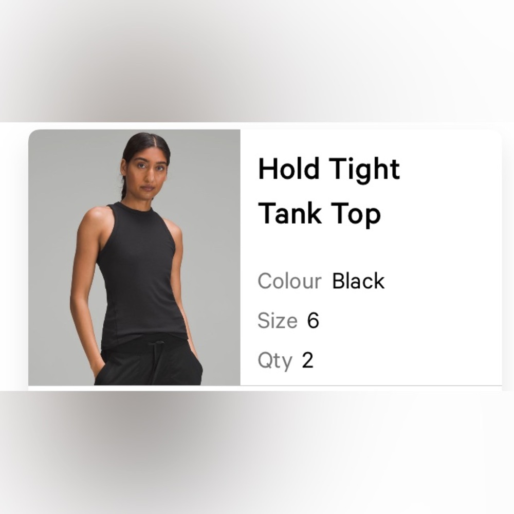 Lululemon “Hold tight” tank - Picture 3 of 4